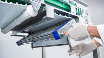 Dezynfekcja taśm przenośnikowych